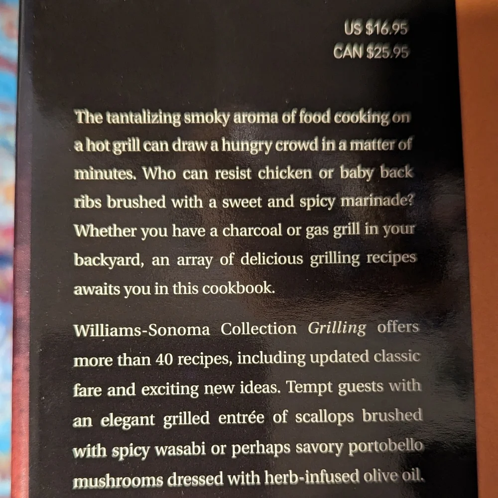Williams Sonoma hard cover